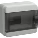 Корпус КМПн-8 TEKFOR IP65 черн. прозр. дверь пластик. IEK TF5-KP72-N-08-65-K03-K02