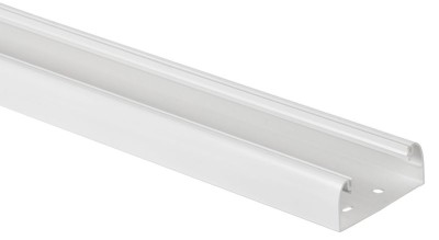 Кабель-канал 80х35 L2000 пластик без крышки бел. ИЭК Leg 010411