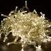Гирлянда "Нить" 20м 200LED тепл. бел. IP44 провод прозр. 230В с контроллером 8 режимов IEK LGDU111-1-200-20-T-S-44
