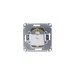 Розетка 1-м СП AtlasDesign 16А IP20 с заземл. защ. шторки механизм алюм. SE ATN000345