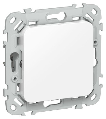 Заглушка СП FLITE ЗГ-ФлБ с суппортом механизм бел. IEK FI-PL10-K01