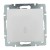 Переключатель проходной 1-кл. СП Rain IP20 механизм бел. LEZARD 703-0288-105