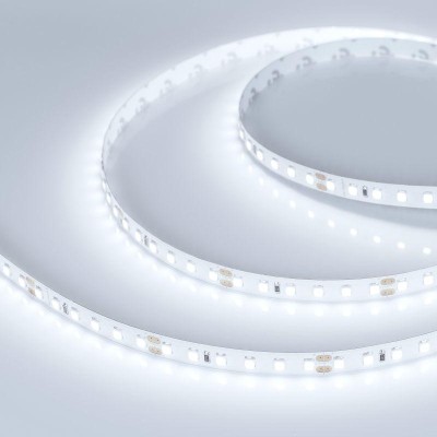 Лента светодиодная RT-A120-8mm 24V White 6000К 2835 9.6Вт/м IP20 (уп.5м) Arlight 010347(2)