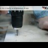 Сверло по стеклу и керамике 6мм (шестигранный хвостовик) Kranz KR-91-0642