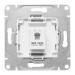 Розетка компьютерная СП Эпика RJ45 кат.5 механизм бел. EKF UP1-SOW-RJ45-5