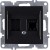 Розетка компьютерная LAVIN/KAREN RJ45 кат.6 механизм черн. ARVIA 50 07 2000 247