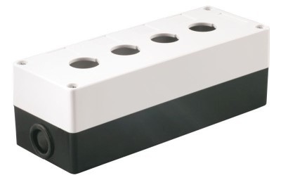 Корпус КП 104 4-м для кнопок бел. IEK BKP10-4-K01