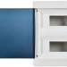 Корпус ЩРВ-П-18 UNION Compact IP41 черн. прозр. дверь пластик. IEK UIC-KP12-V-18-41-K01