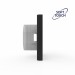 Рамка 1-м Pixel IP44 карбон TOKOV ELECTRIC TKE-PX-RM1-C14-IP44