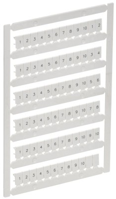 Маркер для CTS/CP 4кв.мм "1-10" ARMAFIX IEK AF-CT10D-M-004-01