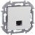 Розетка компьютерная Inspiria RJ45 кат.5E UTP бел. IEK 673825