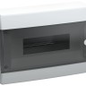 Корпус ЩРН-П-12 UNION Compact IP41 черн. прозр. дверь пластик. IEK UIC-KP12-N-12-41-K01