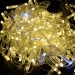 Гирлянда "Нить" 10м 100LED тепл. бел. IP44 провод прозр. 230В мерцание транзит IEK LGDU121-1-100-10-T-S-44