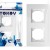 Рамка 2-м Pixel IP44 бел. TOKOV ELECTRIC TKE-PX-RM2-C01-IP44