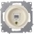 Розетка телефонная 1-м СП Florence RJ11 механизм беж. (1E20601301) OneKeyElectro 2172792