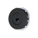Розетка компьютерная СП OSEN RJ45 кат.6 механизм черн. бархат LEZARD 743-4288-140