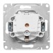 Розетка СП Эпика 16А IP44 с заземл. защ. шторки с крышкой механизм бел. EKF UP1-SOW-111-44