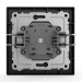 Розетка 1-м СП Pixel 16А IP20 без заземл. в сборе карбон TOKOV ELECTRIC TKE-PX-R1F-C14