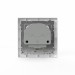 Розетка 1-м СП Pixel IP20 с заземл. с 2-мя заряд. устр. USB тип A+A механизм бел. TOKOV ELECTRIC TKE-PX-R1U2A-C01