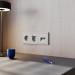 Розетка 1-м СП S70 16А с USB A+С с заземл. защ. шторки механизм сталь Voltum VLS040505