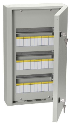 Корпус металлический ЩРн-36 (540х330х120мм) IP54 TITAN 3 IEK MKM11-N-36-54-Z Корпус металлический ЩРн-36 (540х330х120мм) IP54 TITAN 3 IEK MKM11-N-36-54-Z