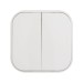 Выключатель 2-кл. ОП Quteo 10А IP20 10AX бел. IEK 782202