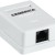 Розетка компьютерная 1-м ОП RJ45 кат.5E UTP GENERICA CS2-1C5EU-12-G