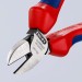 Бокорезы L-140мм твердость кромок 62 HRC черн. Knipex KN-7002140