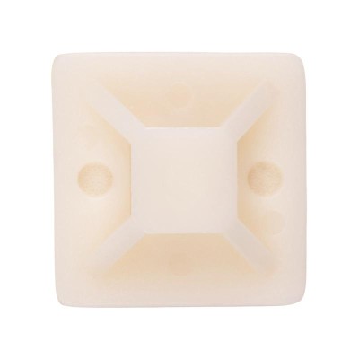 Площадка самоклеящаяся под хомуты PCP-SG 25х25-100WH PA6.6 бел. (уп.100шт) JazzWay 5055049