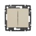 Выключатель 2-кл. СП Valena 10А IP31 250В механизм сл. кость Leg 774305