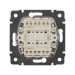 Выключатель 2-кл. СП Valena 10А IP31 250В механизм сл. кость Leg 774305