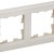 Рамка 2-м BRITE РУ-2-2-БрВа стекло ванильн. IEK BR-M22-G-K10