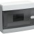 Корпус ЩРН-П-8 UNION Compact IP41 черн. прозр. дверь пластик. IEK UIC-KP12-N-08-41-K01