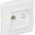 Розетка компьютерная + телефонная 2-м СП Вега РК/Т12-ВБ RJ45 + RJ11 бел. GENERICA EIV20-K01-DM