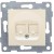 Розетка компьютерная + телефонная 2-м СП Ugra RJ45 + RJ12 механизм беж. GUSI С11КТ-003