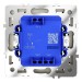 Переключатель проходной 1-кл. СП S70 10А с подсветкой механизм шелк Voltum VLS010404