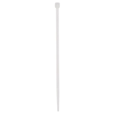 Хомут кабельный (стяжка) PCT 2.5х100-100WH 2.5х100 PA6.6 бел. (уп.100шт) JazzWay 5053526