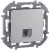 Розетка телефонная СП Inspiria RJ11 IP20 механизм алюм. IEK 673822