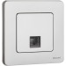 Розетка телефонная СП Inspiria RJ11 IP20 механизм алюм. IEK 673822