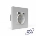 Розетка 1-м СП Pixel IP20 с заземл. с 2-мя заряд. устр. USB тип A+C механизм айс TOKOV ELECTRIC TKE-PX-R1U2AC-C34