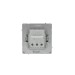 Розетка силовая KANT 2P+E защ. шторки бел. магнолия DKC 7000003