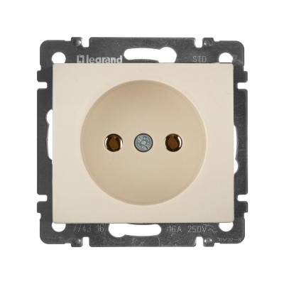 Розетка 1-м СП Valena 16А IP21 без заземл. на винтах механизм сл. кость Leg 774316 Розетка 1-м СП Valena 16А IP21 без заземл. на винтах механизм сл. кость Leg 774316