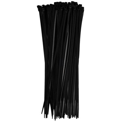 Хомут кабельный (стяжка) PCT 2.5х200-100BL 2.5х200 PA6.6 черн. (уп.100шт) JazzWay 5054394