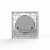 Розетка 1-м СП Pixel IP20 с заземл. с 2-мя заряд. устр. USB тип A+C механизм алюм. TOKOV ELECTRIC TKE-PX-R1U2AC-C03