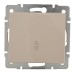 Переключатель проходной 1-кл. СП Rain IP20 механизм крем. LEZARD 703-0388-105