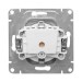 Розетка СП Эпика 16А с заземл. без защ. шторок механизм алюм. EKF UP1-SOA-110