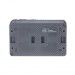Блок ОП AtlasDesign PROFI IP54 (розетка 1-м 16А заземл. защ. шторки + 1-кл. выключатель 10А) антрацит SE ATN544070