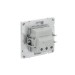Розетка силовая KANT 2P+E без шторки бел. магнолия DKC 7000033