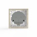 Розетка 1-м СП Pixel IP20 с заземл. с 2-мя заряд. устр. USB тип A+C механизм беж. TOKOV ELECTRIC TKE-PX-R1U2AC-C02