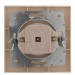 Розетка 1-м СП Rain 16А IP20 без заземл. керамика крем. LEZARD 703-0303-121